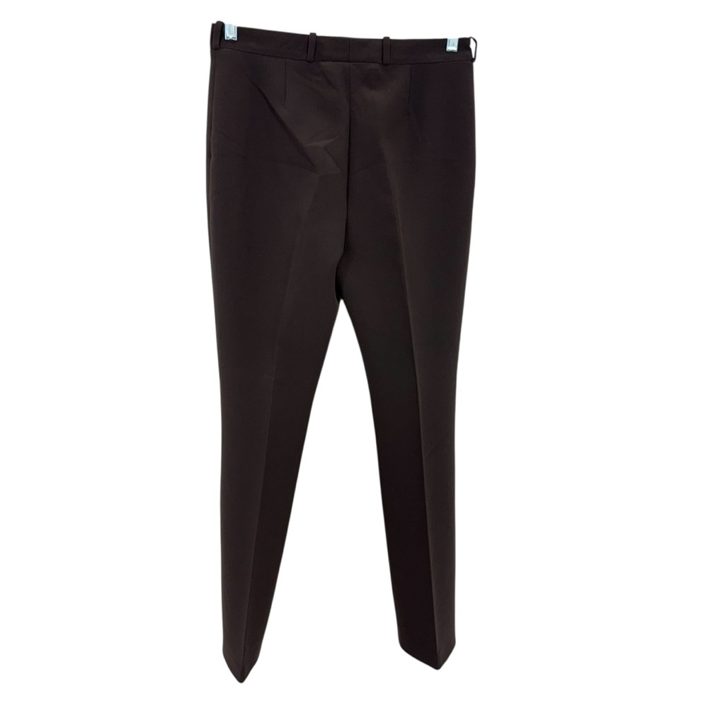 Celine Stretch Wool Pants 42 Brown - Picture 12 of 16